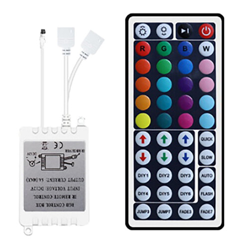 LED Strip RGB Control Box with Remote 44Keys 44Key
