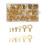 540PCS Ring Terminal M3-M10 Lug Connection Wire Assortment Kit 8