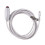 Nurse Caller Cable 6P4C Call Device Emergency Universal Replacement 3 Meters with Push Button Switch 8