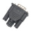 VGA Virtual Display Adapter Male Dummy Plug EDID Headless Ghost Emulator Lock Plate 4