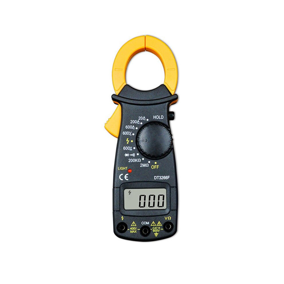 Digital Amper Clamp Meter Multimeter Ncv Current Pincers Voltmeter Ammeter 600A Ohm Voltage Tester 4853776867362