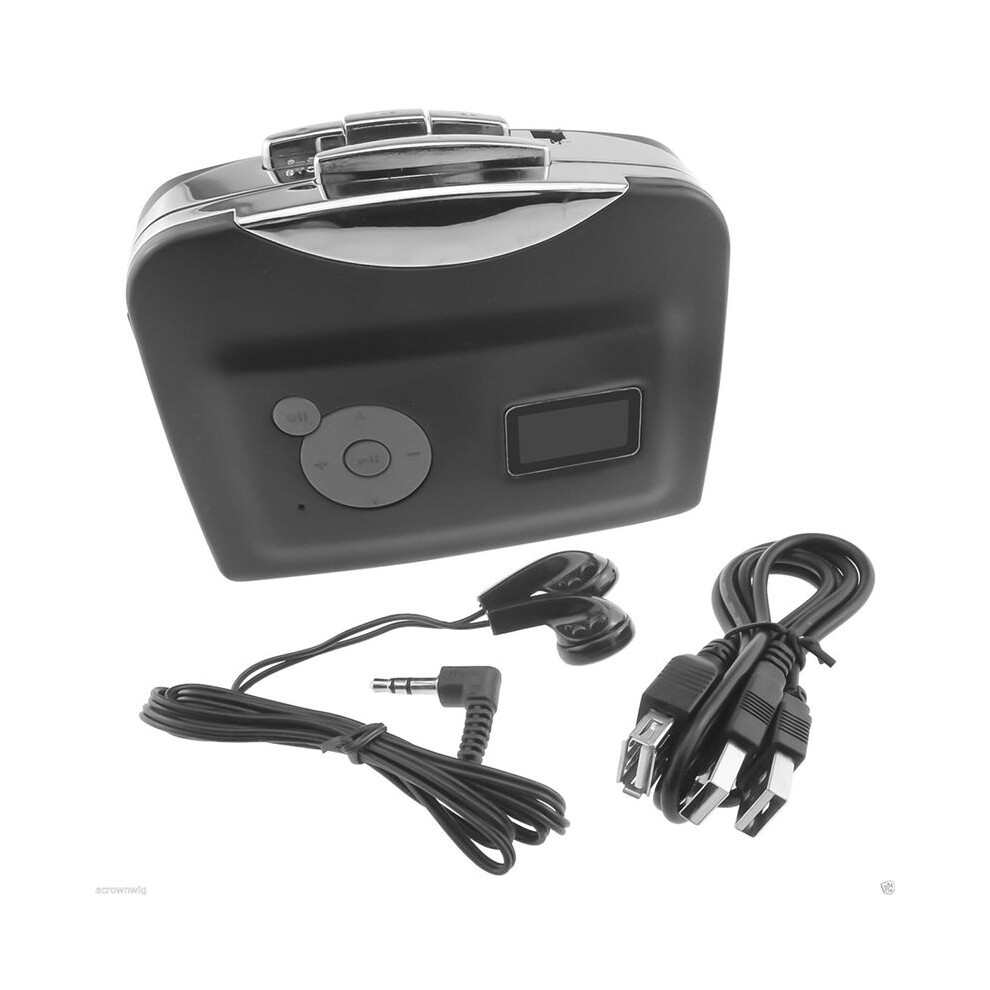 Usb Cassette Tape Player To Mp3 Recording Music Into Flash Drive Adapter Converter 4853776873844