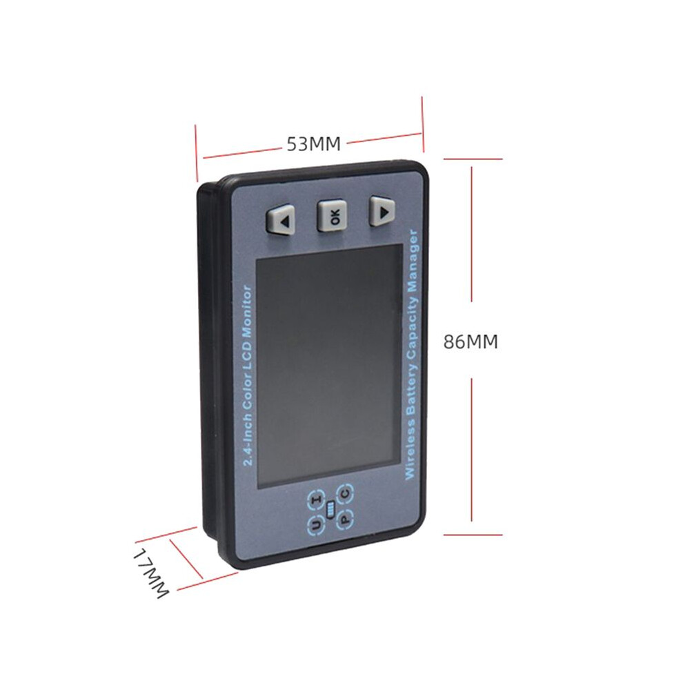 VAC8810F 2.4 Inch Wireless Voltage Meter+Measurement Box+Case Coulometer Capacity Power Detector 120V 100A Monitor-image-OPC-PMGDH86-NEW