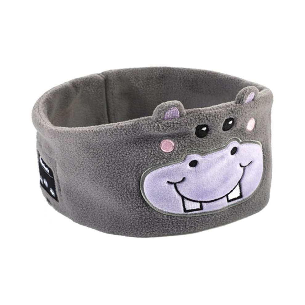 Animal Headband Soft Velvet Wireless Bluetooth Headset with Microphone Thin Speaker Sleep Mask,B-image-OPC-PMGDHPT-NEW