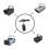 2 Pcs Fog Machine Wire Remote Control Portable XLR for 400W 900W Smoke 3