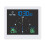 Bathroom Waterproof Wall Clock Shower Clocks Timer Digital Electronic Kitchen Washroom Time White 8