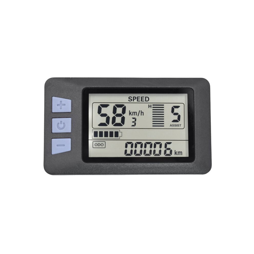 P3h Lcd Display Meter Dashboard 24V 36V 48V 60V Electric Bike Panel For Scooter(Sm) 4853776894641