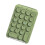 Wireless Number Pad Bluetooth Numeric Keypad Round Keycaps Numpad 22 Keys Rechargeable Keyboard(Green) 1