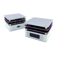 PD 65W Mini Hot Plate Preheater OLED Display PCB Board Soldering Heating Rework Station Preheating Repair Tools