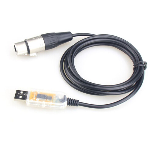 USB To Interface Adapter LED DMX512 Computer PC Stage Lighting Controller Dimmer ,Adapter Cable 1