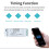 2CH Tuya WiFi Smart Switch DIY Timer 85-265V 5V 2.4G Home Automation Module for IFTT 7