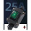Ship-Type Waterproof Switch with IP65 Shell Rocker Electrical Equipment ON/OFF LED Light Power Button(D) 6