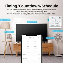 4CH EWeLink WiFi 85-265V USB 5V 2.4G WiFi Smartlife Home Automation Module for IFTT Alexa Home