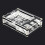 9-Layer Acrylic Case for 5, Compatible with 5 Active Cooler 3