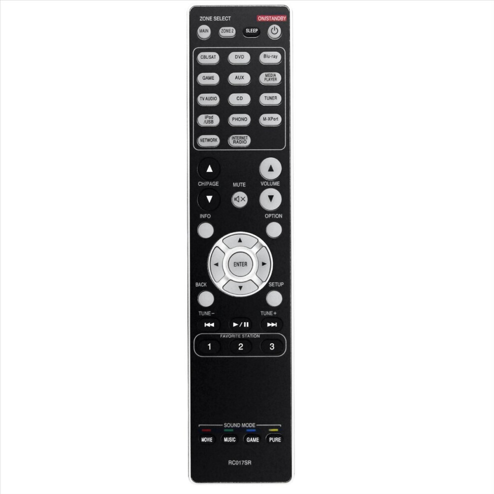 Rc017sr Replace Remote Control For Stereo Receiver Av Home Theater Sr6007 Nr1603 Sr5007 4854071763502