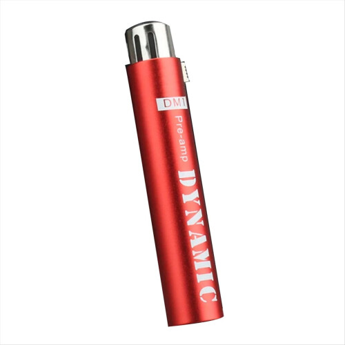 Replace for DM1 Dynamic Microphone Preamplifier 28DB Gain Amplifier and Passive Ribbon Microphones,Red