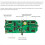 Dual Spherical Rotating LED Kit Color Clock Display Remote Control Microcontroller DIY Electronic with Downloader 2