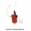 Ceramic Heating Head Kit Red Silicone Cover for V3 KE 7