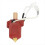 Ceramic Heating Head Kit Red Silicone Cover for V3 KE 6