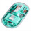 Wireless Bluetooth Mouse 3-Mode Transparent 2.4G+Bluetooth5.0 for Laptop/Tablet Green 3