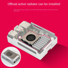 For 5Th Generation ABS Shell, Cooling Protective Shell with PWM Speed-Adjustable Fan for