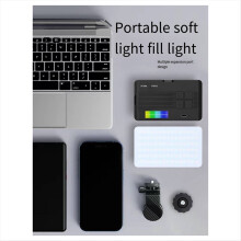 New RGB Pocket Light Fill Selfie Rechargeable Soft Photo LED Mobile Phone