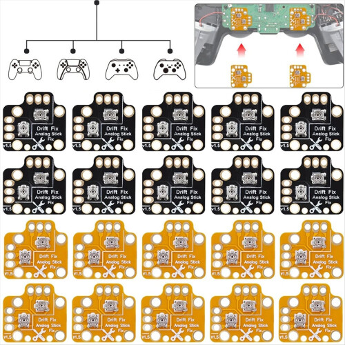 10PCS Gamepad Joystick Drift Repair Board Controller Analog Thumb Stick Fix Mod for One//X,A 2