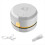 Desk Vacuum Cleaner, Mini Table Dust Rechargeable Sweeper,Handheld Cleaner Table-White 2