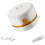 Desk Vacuum Cleaner, Mini Table Dust Rechargeable Sweeper,Handheld Cleaner Table-White 5