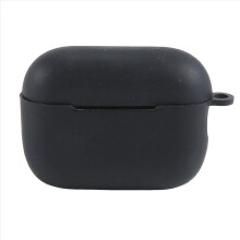 For Pro 2 Protective Case Solid Color Bluetooth Headset Soft Cover Black