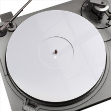 300mm X 3mm Acrylic Slip Mat for Phonograph Turntable Vinyl Anti-Static Practical Disc Player LP Record Pad,A