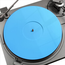 300mm X 3mm Acrylic Slip Mat for Phonograph Turntable Vinyl Anti-Static Practical Disc Player LP Record Pad,B