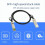 10G SFP+ Cable, Direct Attach Copper Passive 0.5Meter Works for ,,, Switch 3