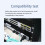 10G SFP+ Cable, Direct Attach Copper Passive 0.5Meter Works for ,,, Switch 4