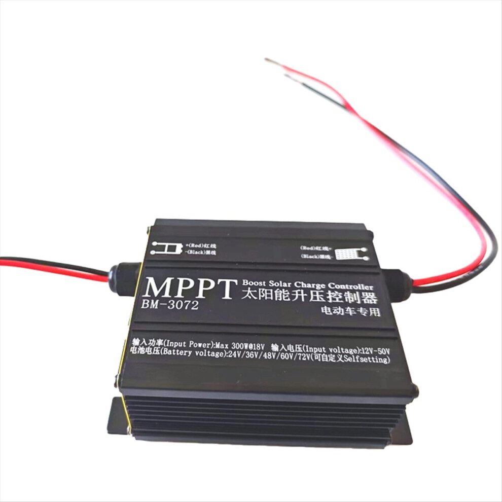 Lcd Bm3072 300W Mppt Solar Charge Controller Battery Charger 24/36/48/60/72V Boost 4854071789649