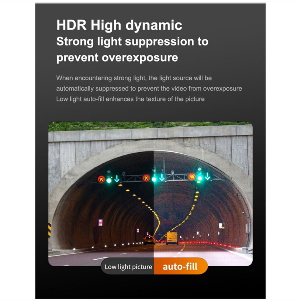 2K Dash Cam Front and Rear Dual Camera Car DVR Night Vision Recorder 24H Parking Monitor Built-in Wifi(B)-image-OPC-PMGDQPV-NEW