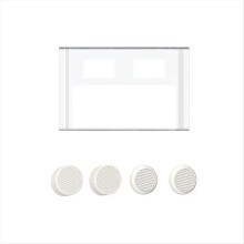 Protective Case Rocker Cap for Legion Go Monitor Game Console Frame Shell Plastic PC Cover Transprent