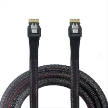 NGFF M-Key NVME to SFF-8654 Slimline SAS Card Adapter and U.2 U2 SFF-8639 PCIe SSD Cable 50cm for Mainboard