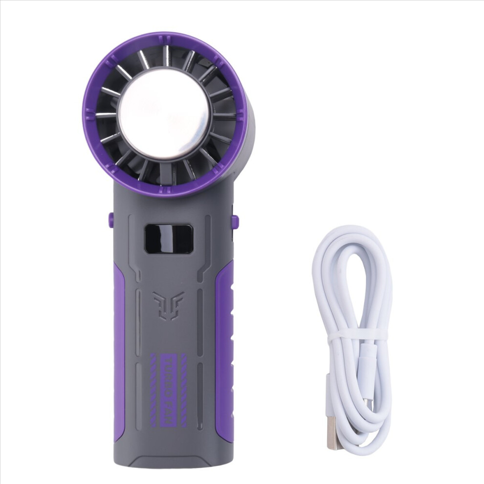 Portable Handheld Fan Outdoor Semiconductor Refrigeration Air Cooler 2000Mah Battery Rechargeable Cold Fan,A 4854071703959