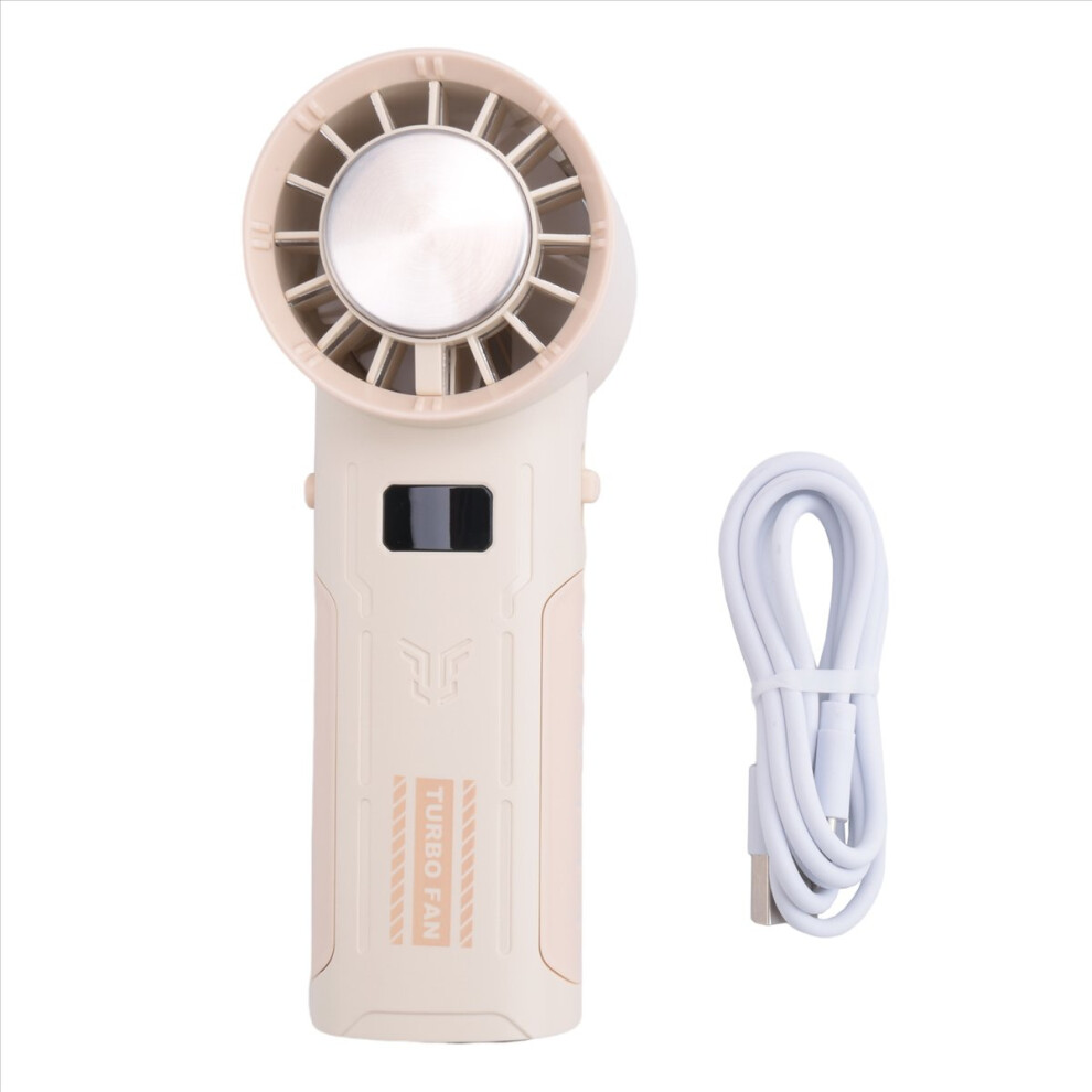 Portable Handheld Fan Outdoor Semiconductor Refrigeration Air Cooler 2000Mah Battery Rechargeable Cold Fan,B 4854071703966