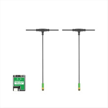 For ELRS 2.4GHz Receiver True Diversity RX FPV VRX Dual 70mm Antenna for Drone