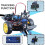 2WD Robot Car Kits for Programming Project with Line-Tracking and Obstacle Avoidance Educational Kit 6