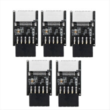 5PCS USB Front Panel Adapter Type-E Female to 2.0 9 PIN Header for Computer Mothertherboard H8WD
