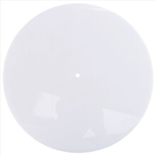 300mmx3mm Acrylic Turntable Mat for Phonograph Vinyl Anti-Static LP Record Pad Disc Player, White