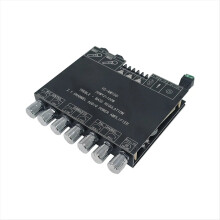 -AM100 KTV High Power Bluetooth Amplifier Board Microphone Sound 2.1 Channel TPA3116D2