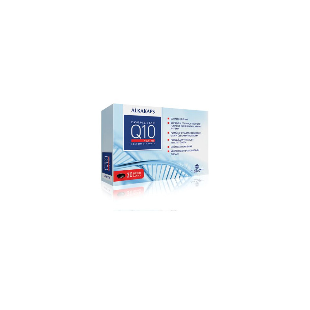 Alpha-Herb Alkakaps Coenzyme Q10 Forte 30 Capsules