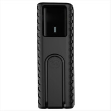 Silicone Case for CUKTECH 10 Power Bank with Cable Storage Travel Protective Cover Shockproof Anti-Slip Black