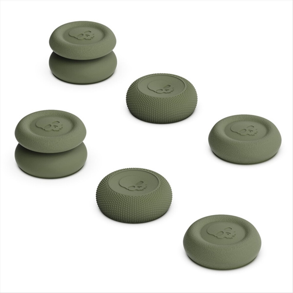 Photos - Console Accessory Jehiatek 6pcs Thumb Stick Grip Caps Non-Slip Handle Rocker Button Cap for Game Controller Accessories Green 