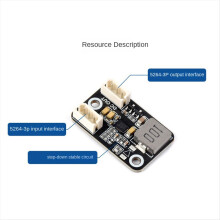 Buck Mini Module DC BUCK Adapter 30cm Connection Line 7.2V Regulator Bus Servo for SC15 SC09