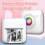 Mini Pocket Label Printer Inkless Wireless Bluetooth Thermal Tags Boarding Pass Note Photo Printing Portable Maker 5